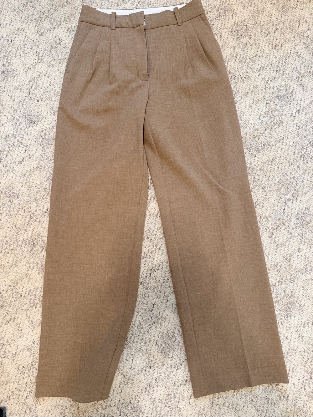 Effortless pants beige